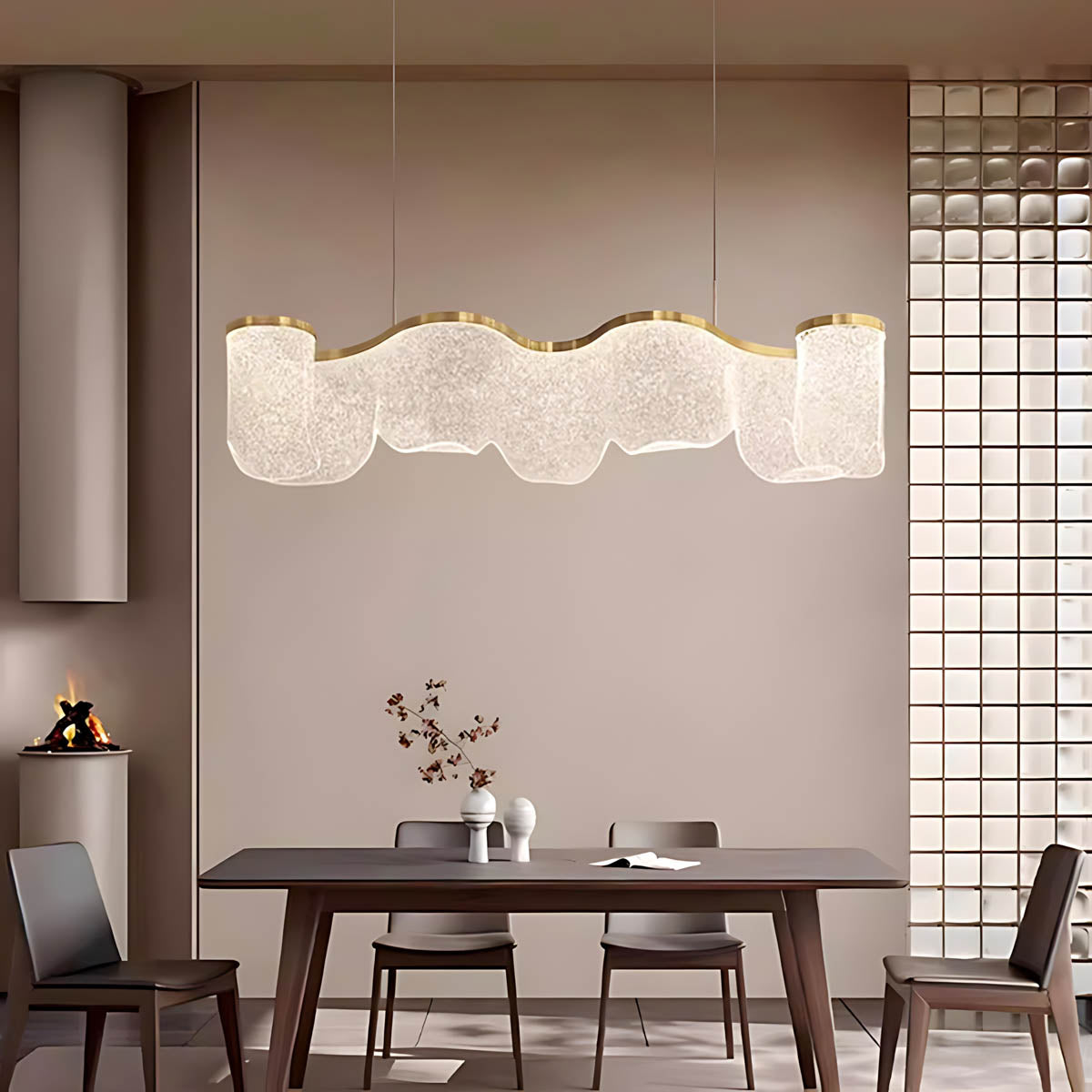 Thornfield Vessel Acrylic Chandelier — gallery image 5