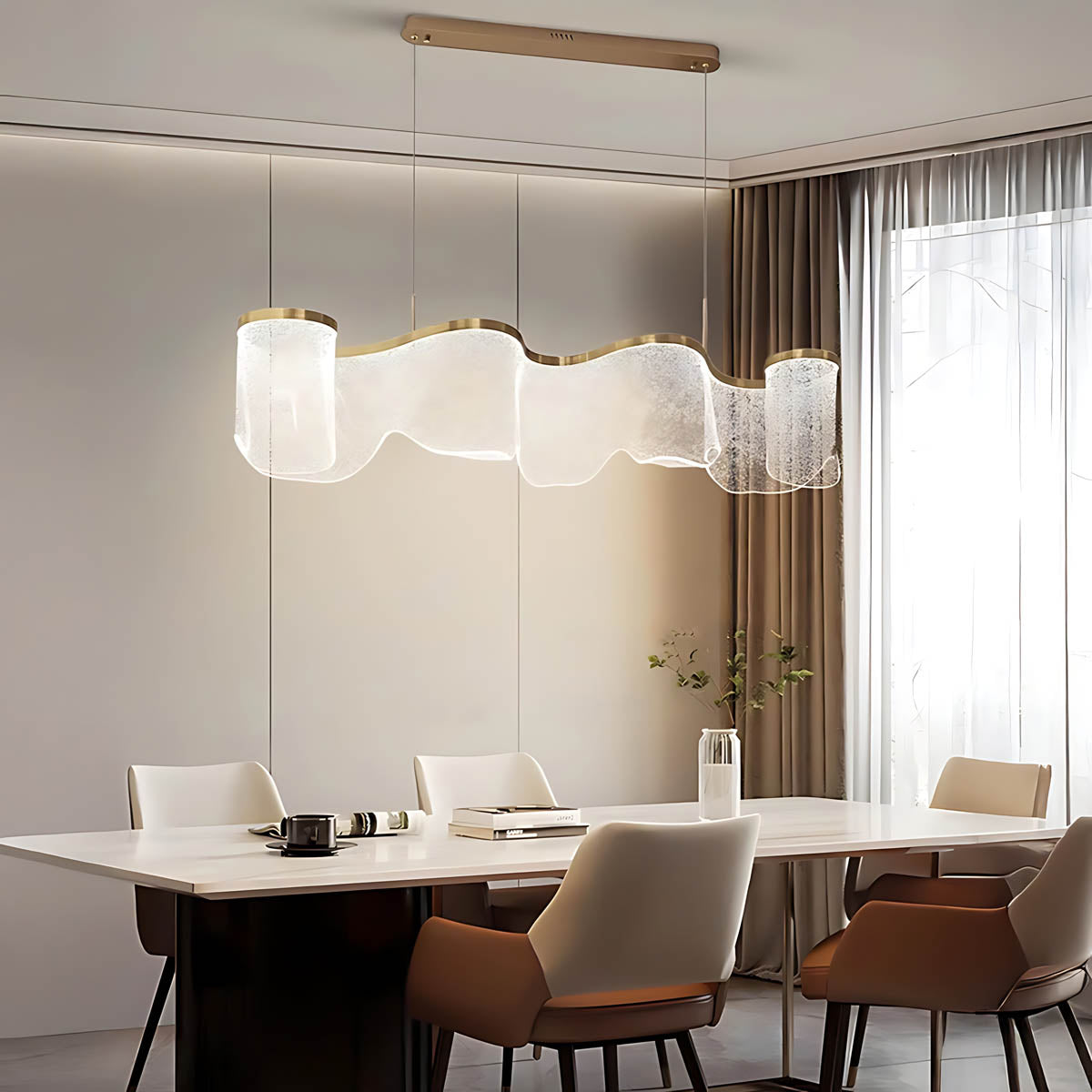 Thornfield Vessel Acrylic Chandelier — gallery image 8