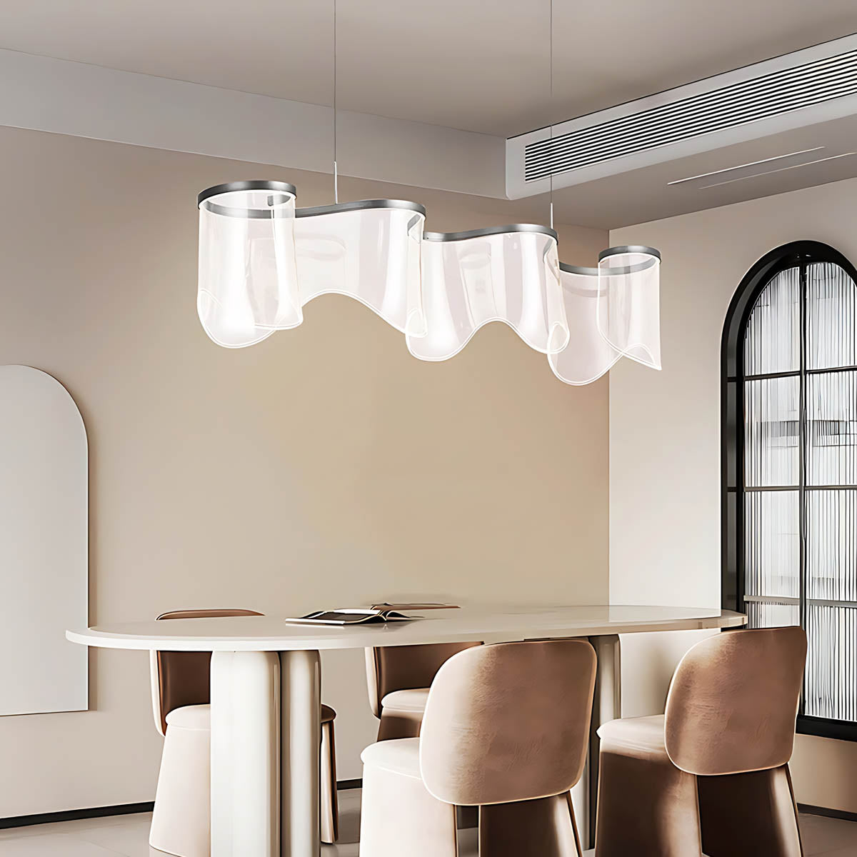 Thornfield Vessel Acrylic Chandelier — gallery image 9