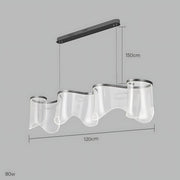 Thornfield Vessel Acrylic Chandelier — gallery image 11