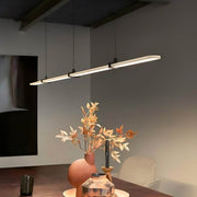Elmwood Vessel Acrylic Linear Pendant Light — gallery image 3