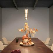 Elmwood Vessel Acrylic Linear Pendant Light — gallery image 5