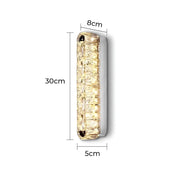 Beechwood Vessel Crystal Wall Sconce — gallery image 9