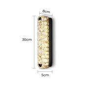 Beechwood Vessel Crystal Wall Sconce — gallery image 10