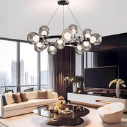 Bayberry Vessel Glass Ring Chandelier — gallery image 6