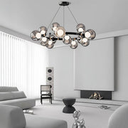 Bayberry Vessel Glass Ring Chandelier — gallery image 3