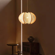 Redfern Vessel Wood Petal Pendant Light — gallery image 6