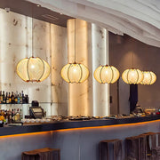 Redfern Vessel Wood Petal Pendant Light — gallery image 13
