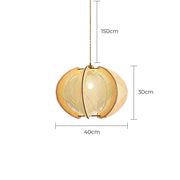 Redfern Vessel Wood Petal Pendant Light — gallery image 19