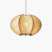 Redfern Vessel Wood Petal Pendant Light — gallery image 1