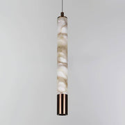 Kingsley Vessel Alabaster Linear Pendant Light — gallery image 6