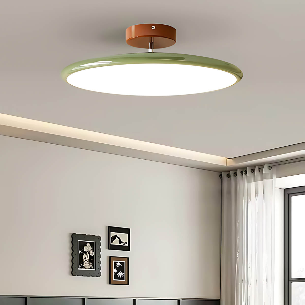 Fielding Vessel Aluminum Ceiling Light — gallery image 2