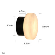 Brookfield Vessel Marble Wall Sconce — gallery image 15