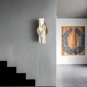 Eastmere Vessel Marble Wall Sconce — gallery image 3