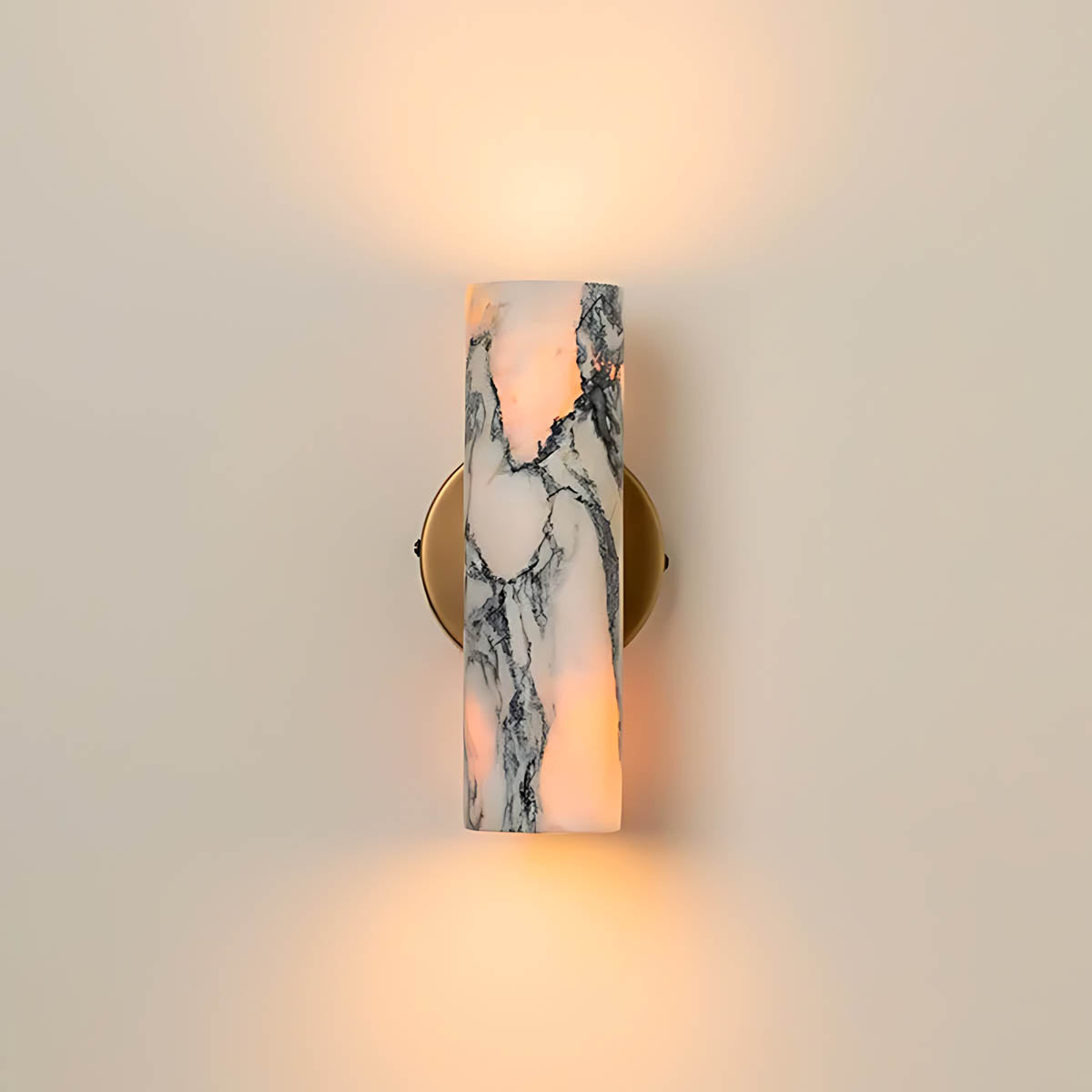Eastmere Vessel Marble Wall Sconce — gallery image 2