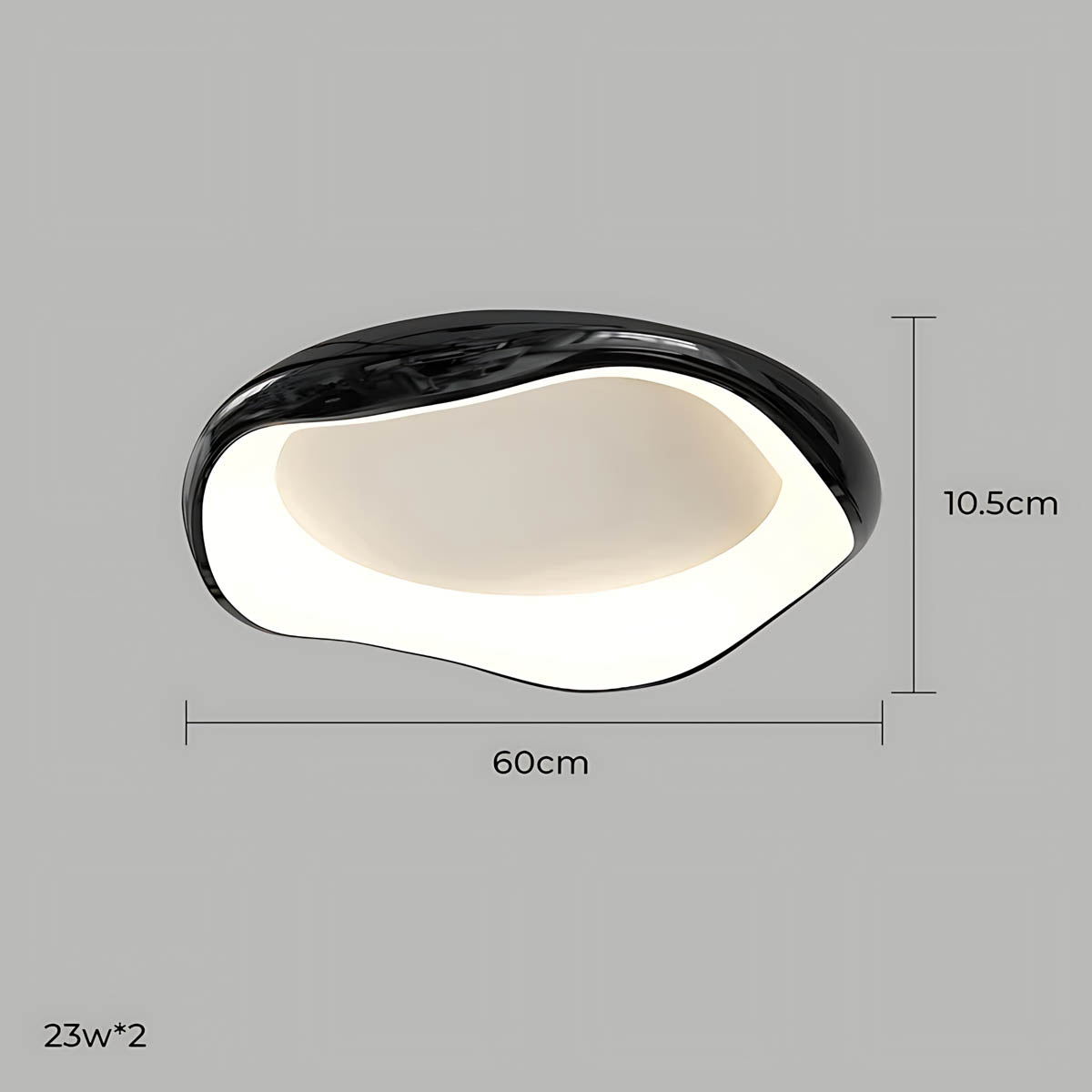 Highwood Vessel Acrylic Ceiling Light — gallery image 11