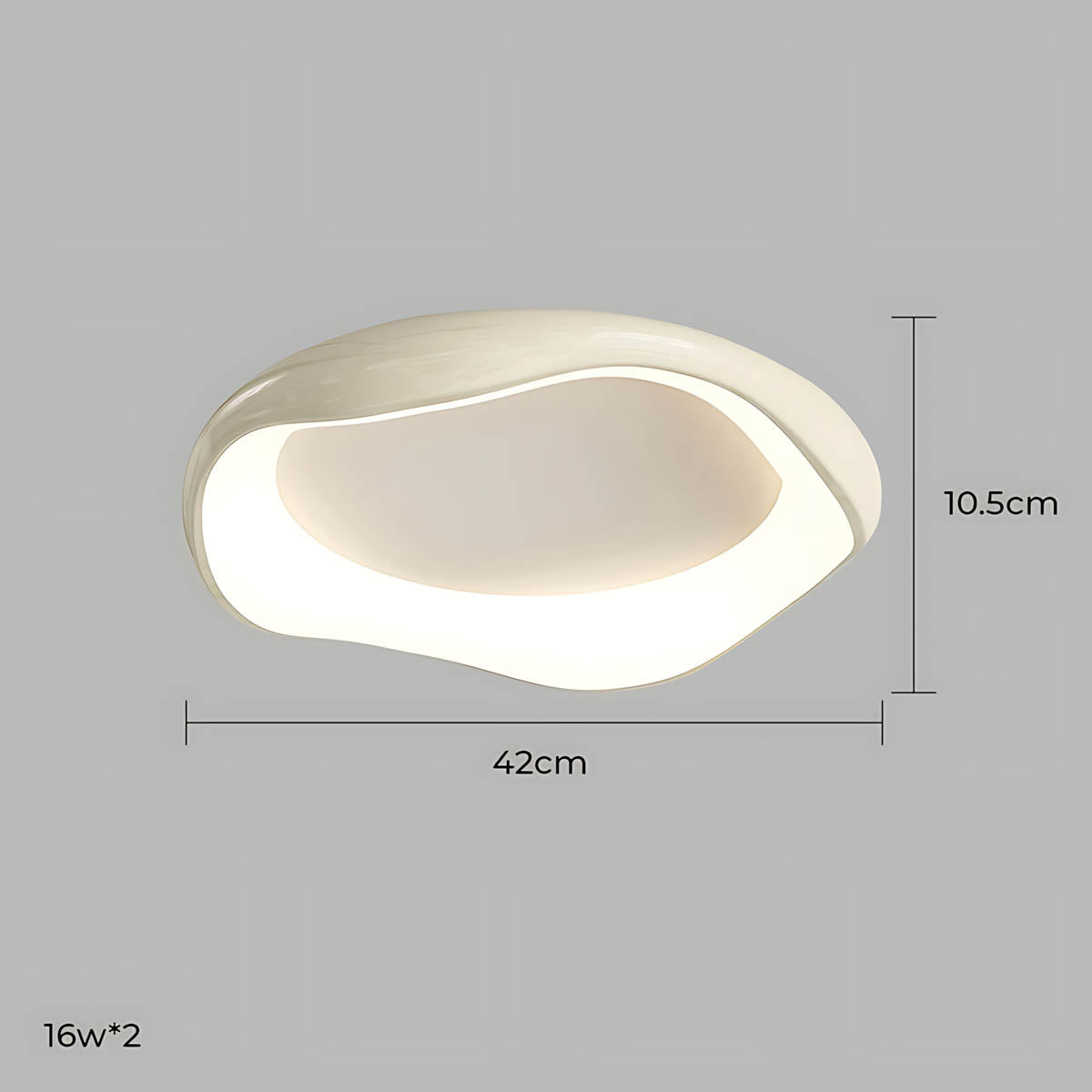 Highwood Vessel Acrylic Ceiling Light — gallery image 12
