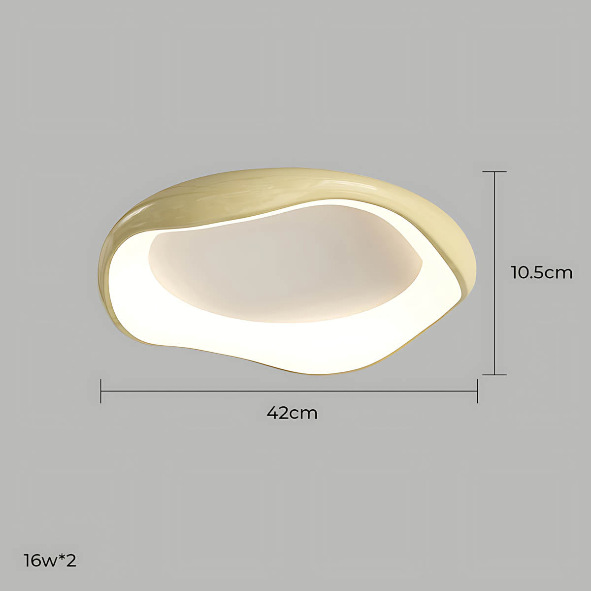 Highwood Vessel Acrylic Ceiling Light — gallery image 21