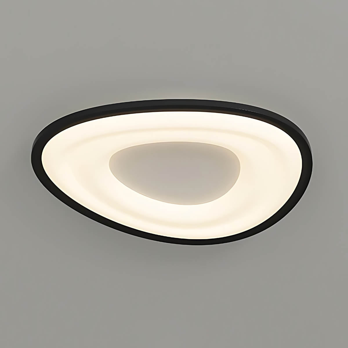 Northwick Vessel Acrylic Pebble Ceiling Light — gallery image 9