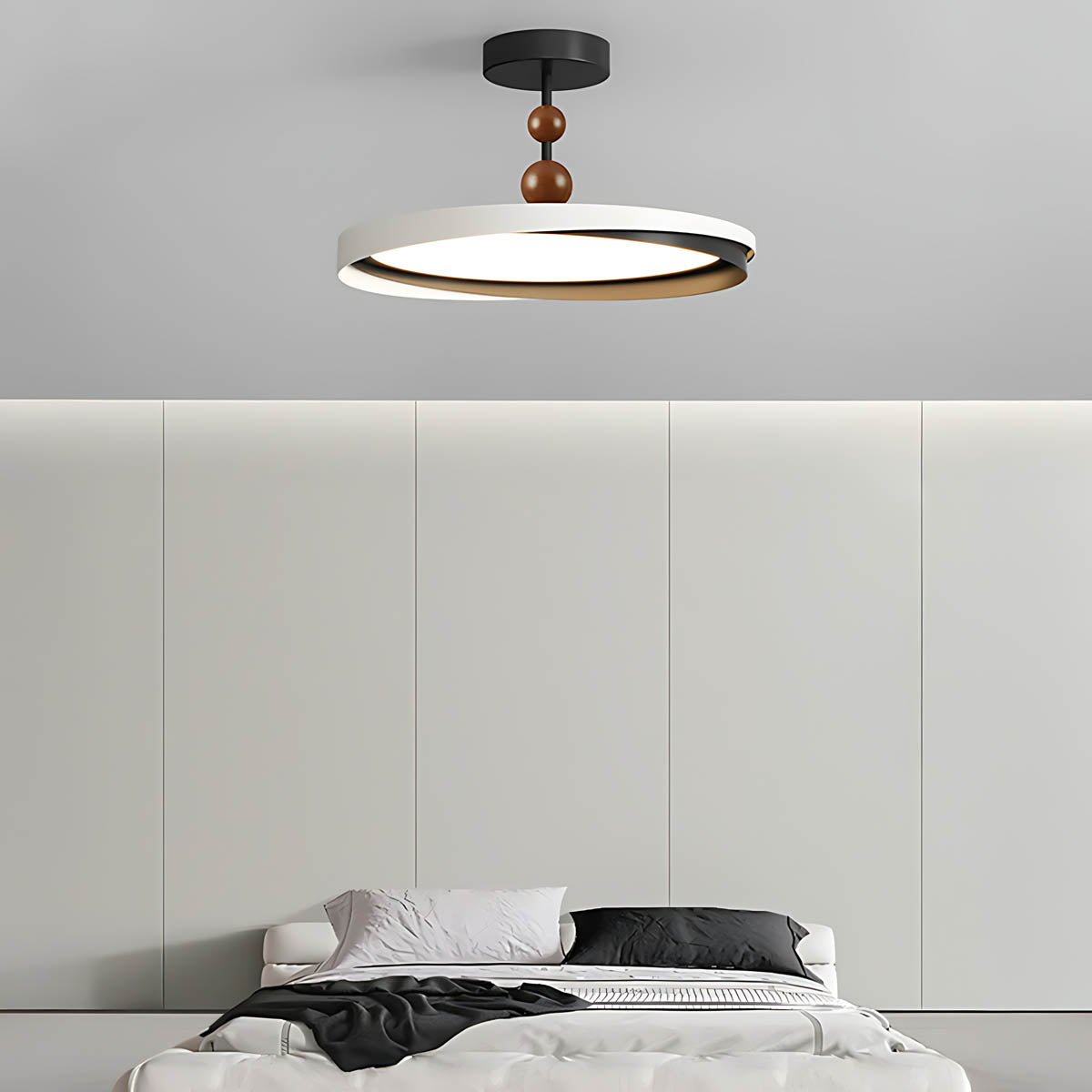 Westcott Vessel Aluminum Ring Pendant Light — gallery image 4