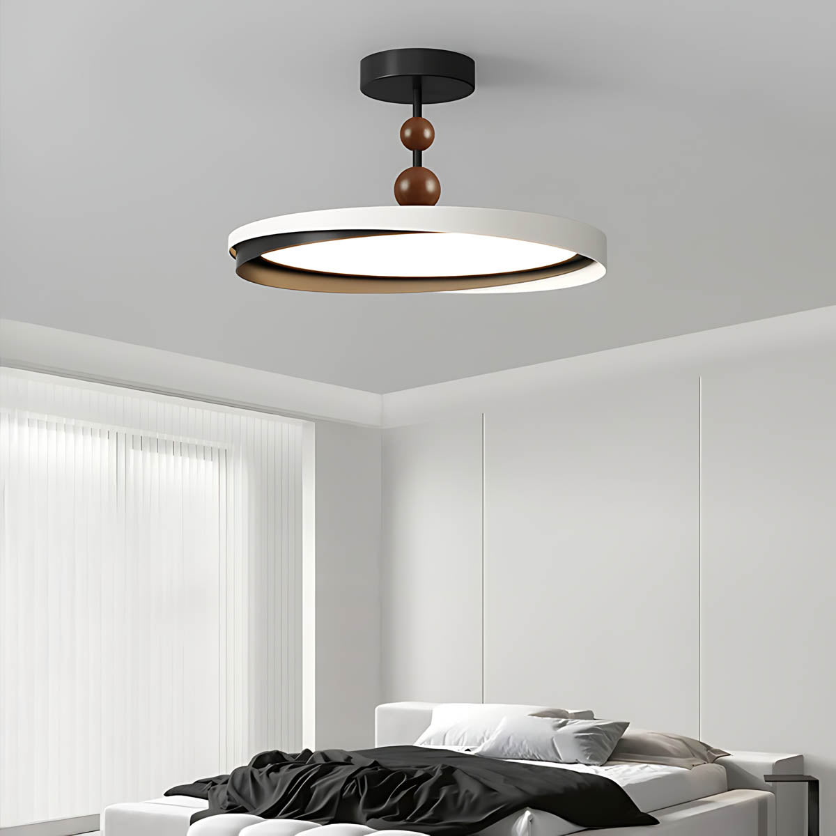 Westcott Vessel Aluminum Ring Pendant Light — gallery image 6
