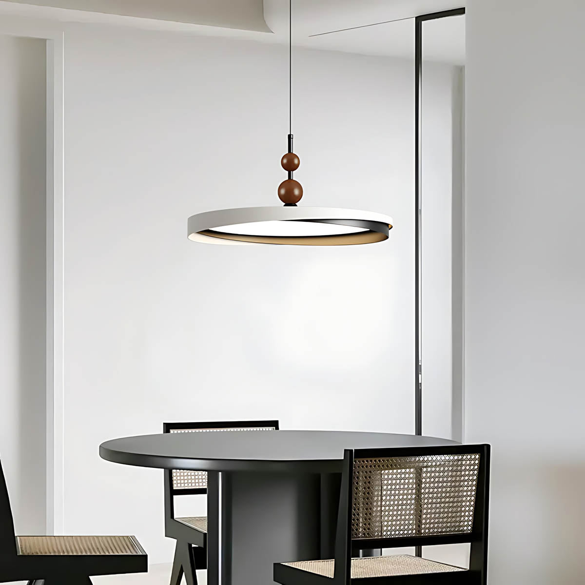 Westcott Vessel Aluminum Ring Pendant Light — gallery image 7