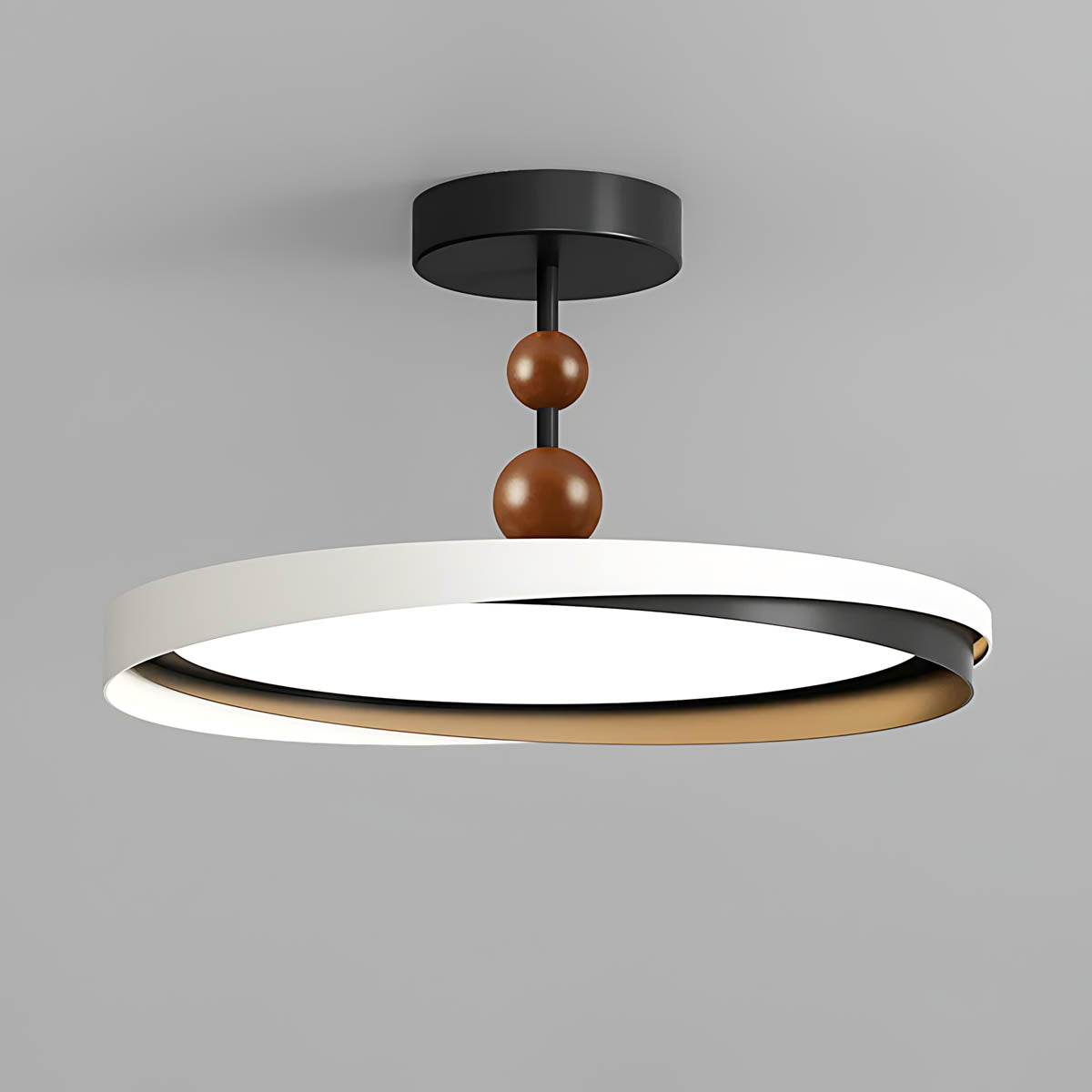 Westcott Vessel Aluminum Ring Pendant Light — gallery image 10