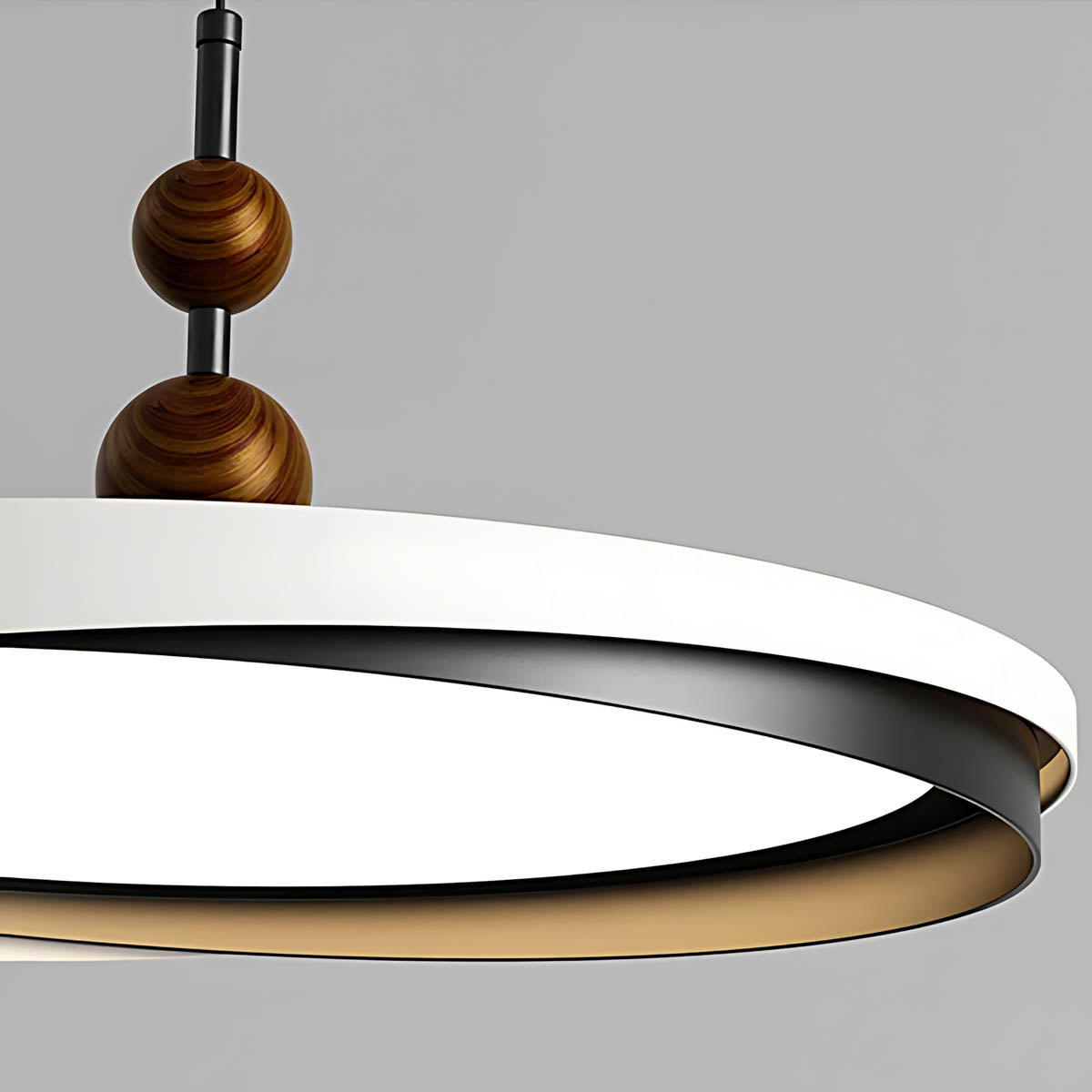 Westcott Vessel Aluminum Ring Pendant Light — gallery image 12