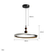Westcott Vessel Aluminum Ring Pendant Light — gallery image 15