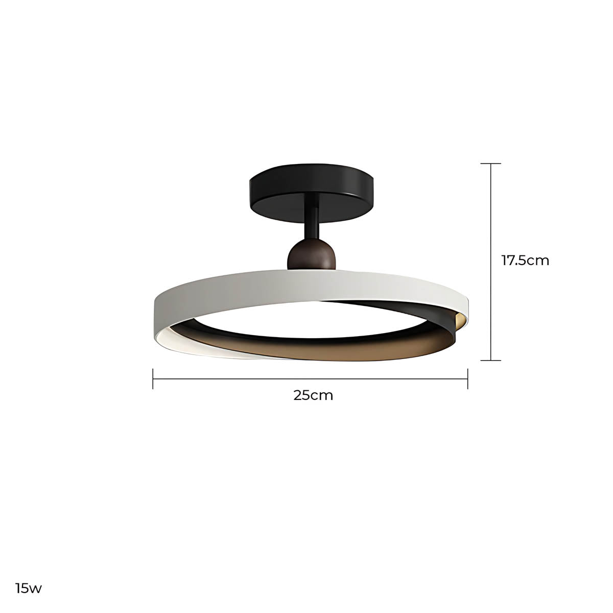 Westcott Vessel Aluminum Ring Pendant Light — gallery image 16