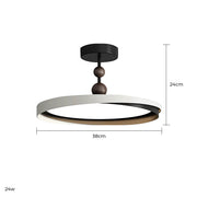 Westcott Vessel Aluminum Ring Pendant Light — gallery image 17