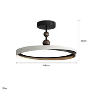 Westcott Vessel Aluminum Ring Pendant Light — gallery image 18