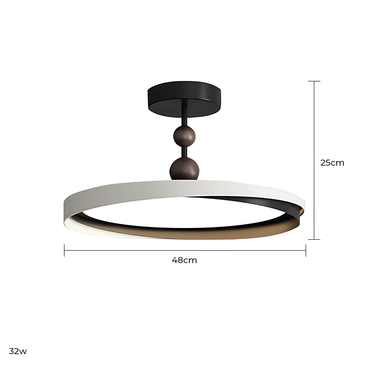 Westcott Vessel Aluminum Ring Pendant Light — gallery image 18