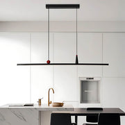 Alderwood Vessel Aluminum Linear Pendant Light — gallery image 7