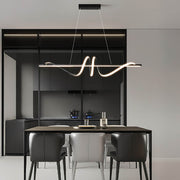 Cranford Vessel Aluminum Linear Chandelier — gallery image 3