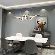 Cranford Vessel Aluminum Linear Chandelier — gallery image 9