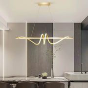 Cranford Vessel Aluminum Linear Chandelier — gallery image 7