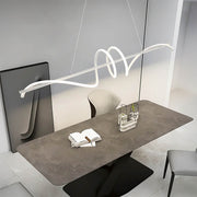 Cranford Vessel Aluminum Linear Chandelier — gallery image 10