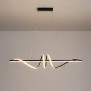Cranford Vessel Aluminum Linear Chandelier — gallery image 12