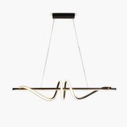 Cranford Vessel Aluminum Linear Chandelier — gallery image 1