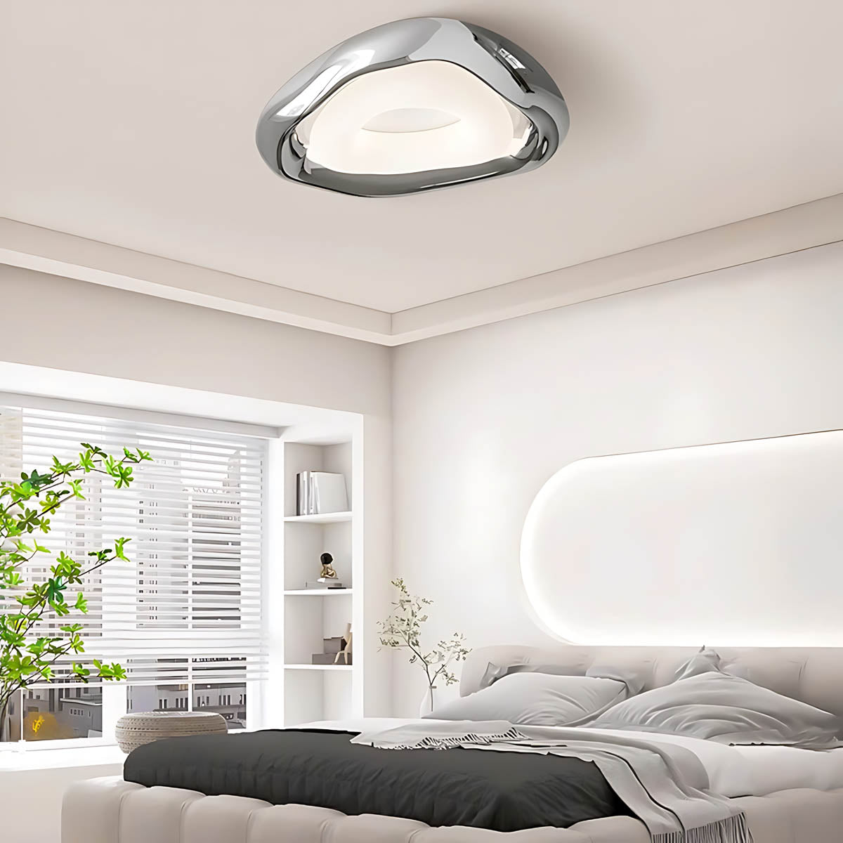 Fernwood Vessel Acrylic Ceiling Light — gallery image 2