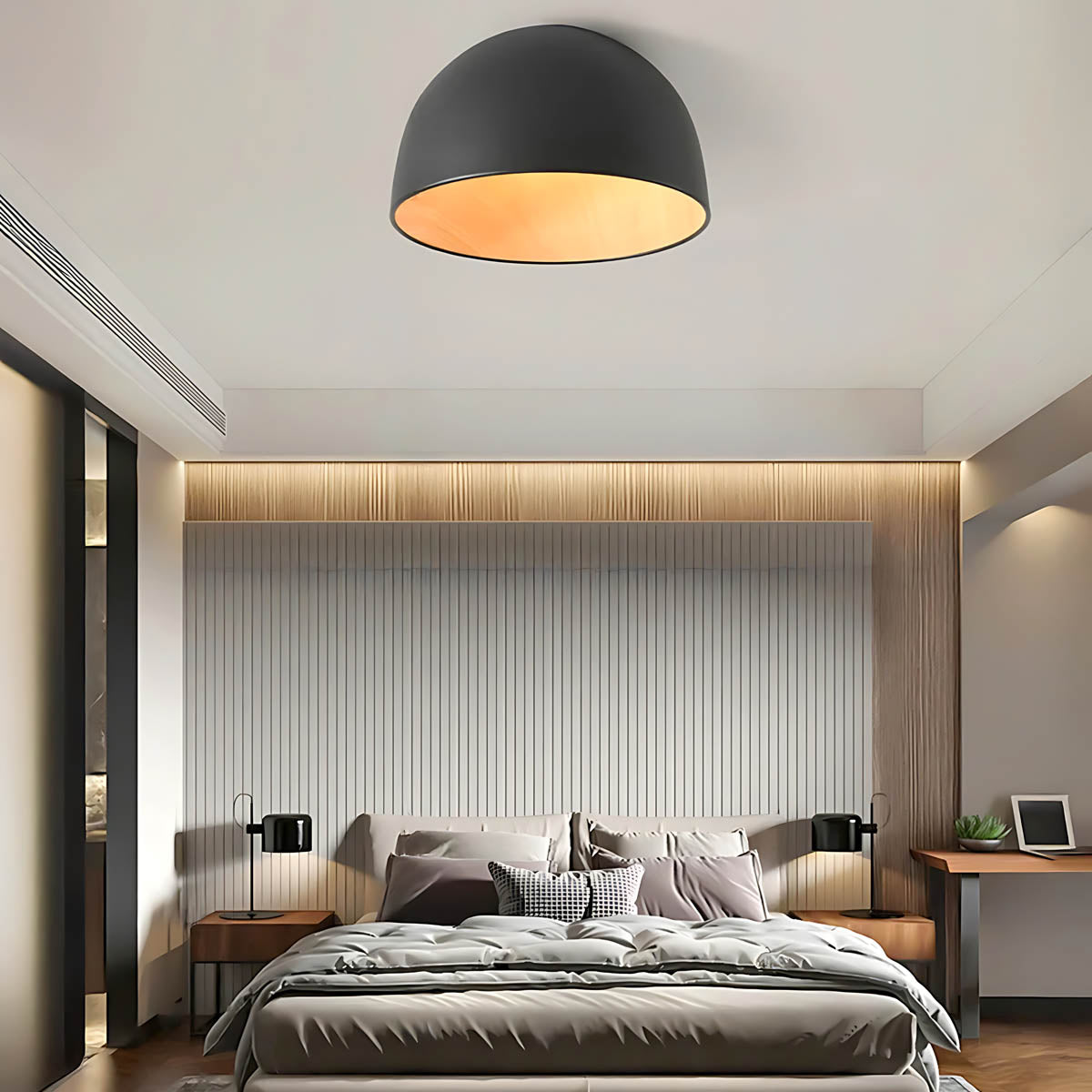 Hartley Vessel Acrylic Dome Ceiling Light — gallery image 13