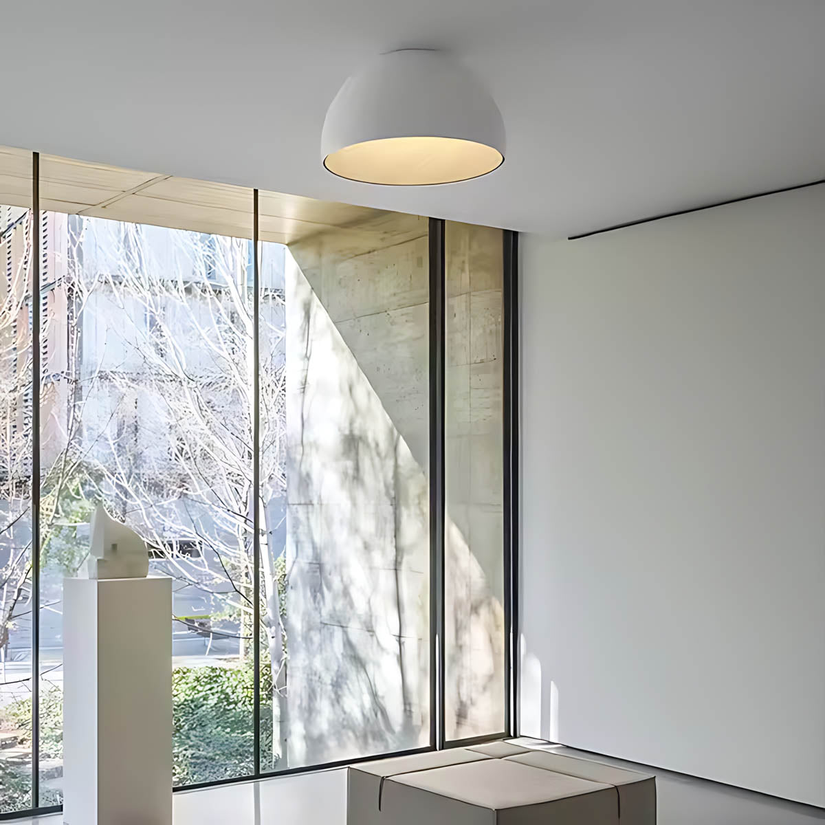 Hartley Vessel Acrylic Dome Ceiling Light — gallery image 3