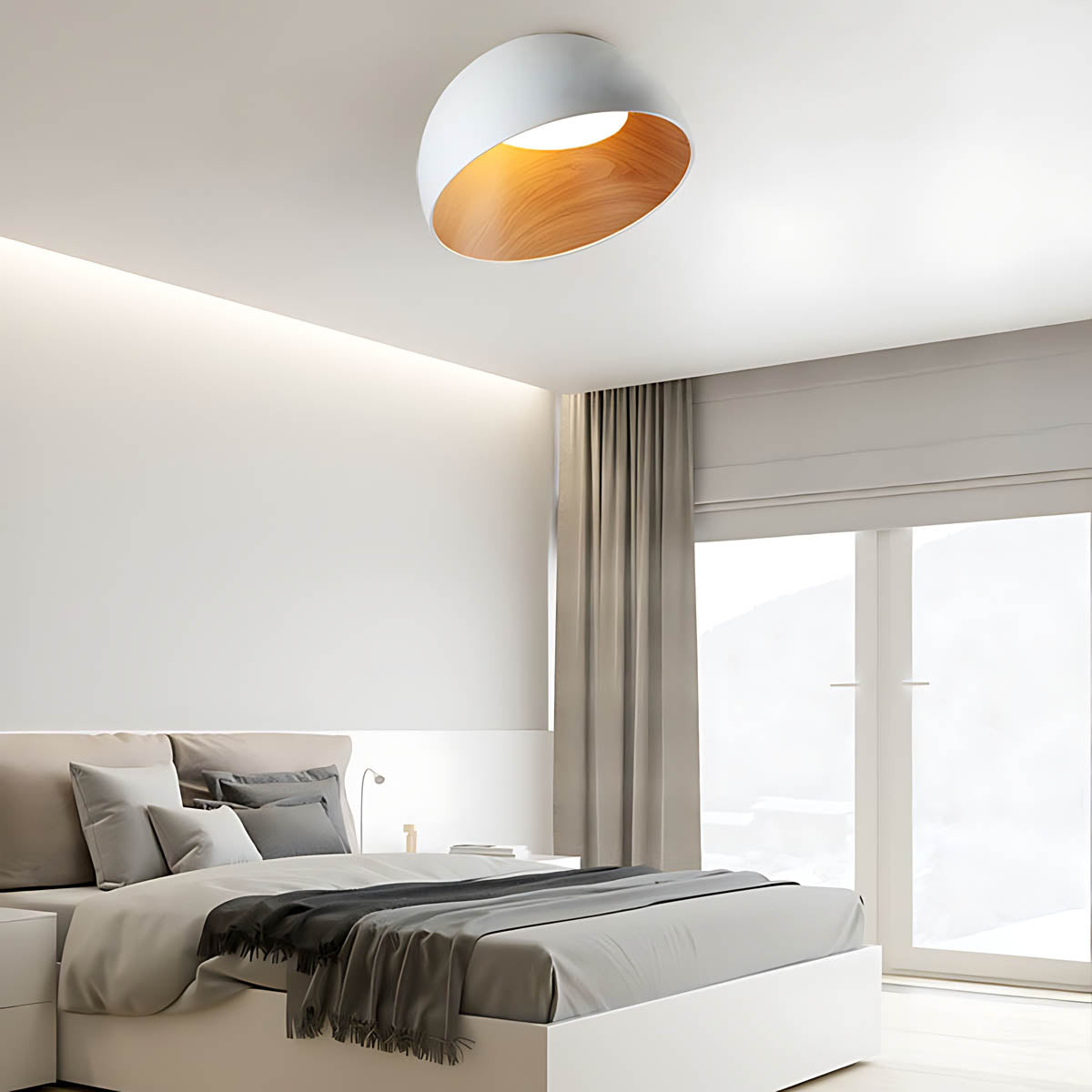 Hartley Vessel Acrylic Dome Ceiling Light — gallery image 11