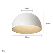 Hartley Vessel Acrylic Dome Ceiling Light — gallery image 21