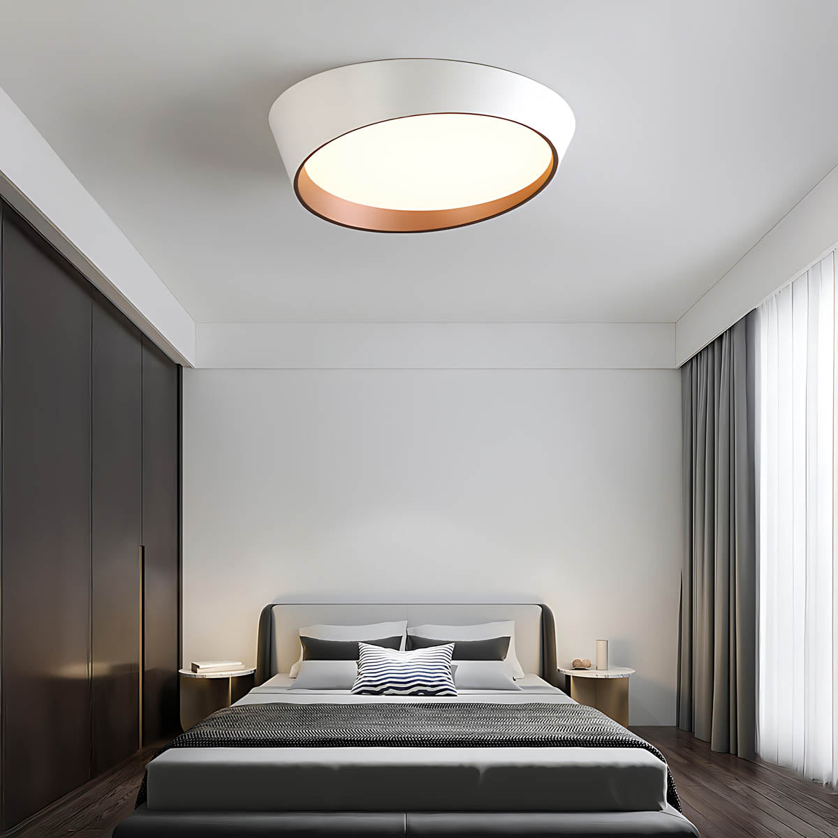Langford Vessel Acrylic Ceiling Light — gallery image 5