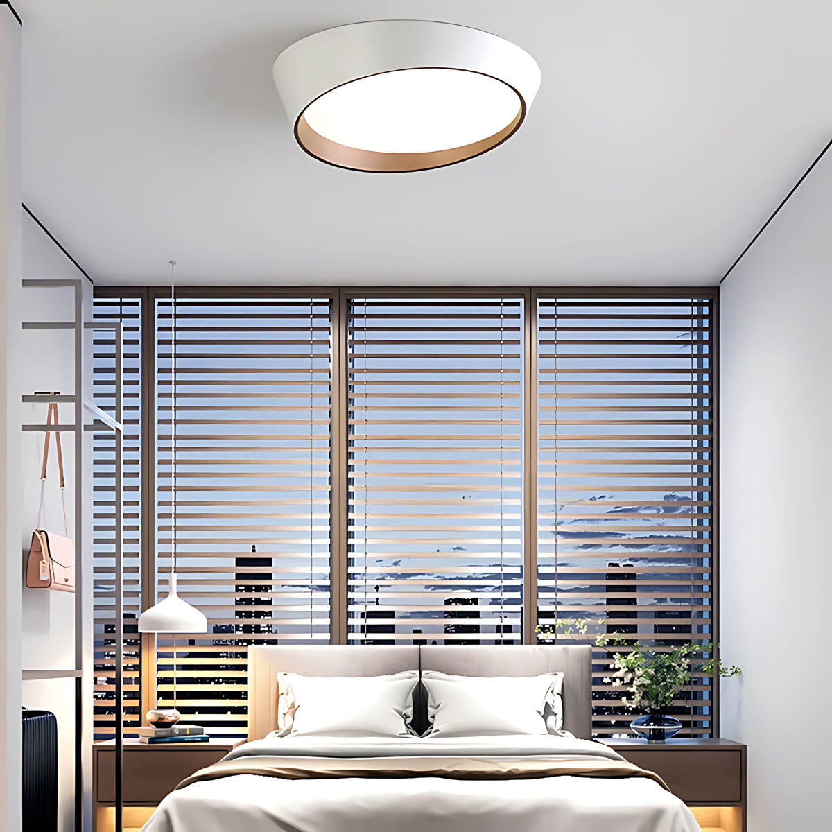 Langford Vessel Acrylic Ceiling Light — gallery image 7