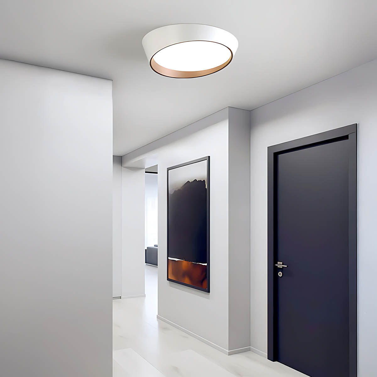 Langford Vessel Acrylic Ceiling Light — gallery image 6