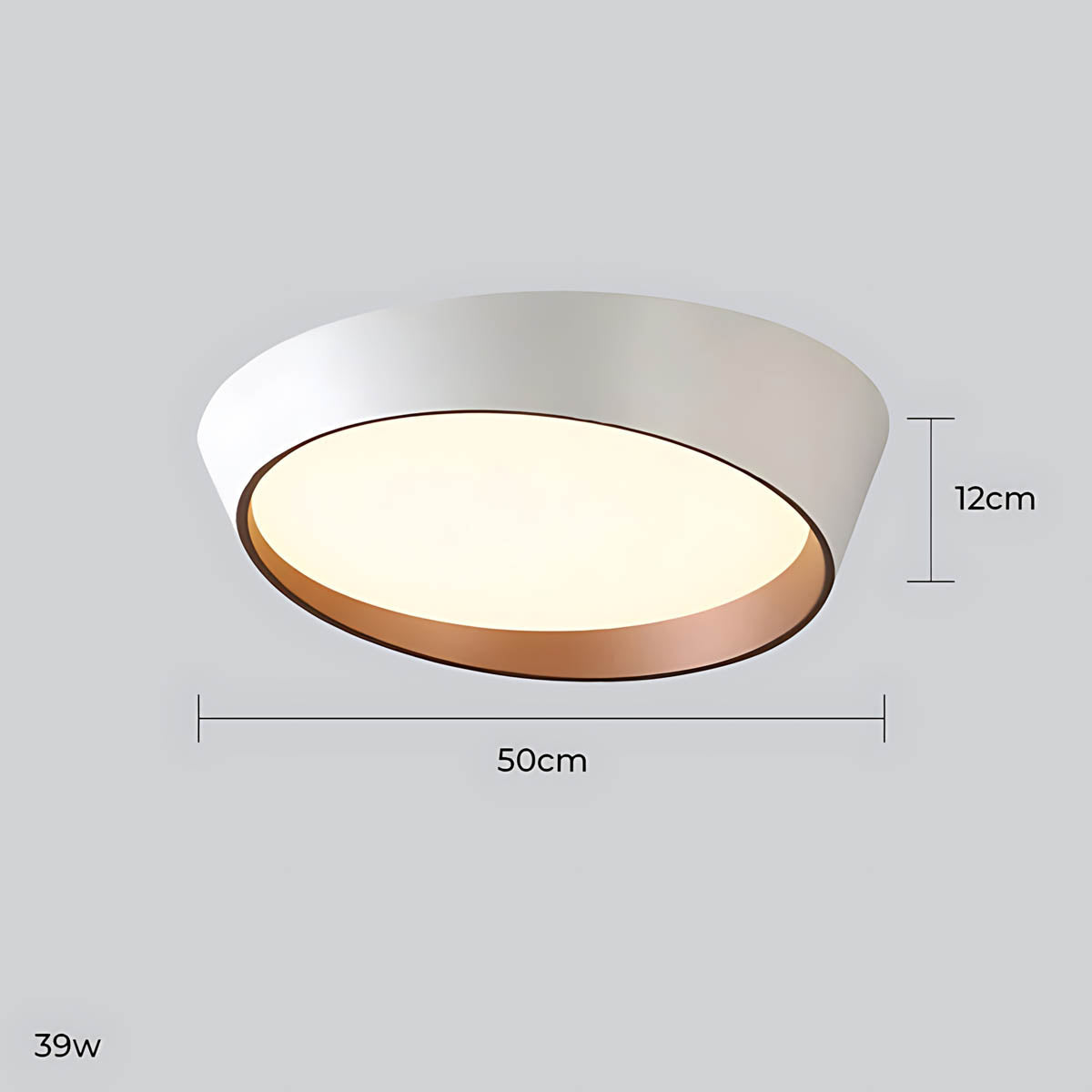 Langford Vessel Acrylic Ceiling Light — gallery image 18