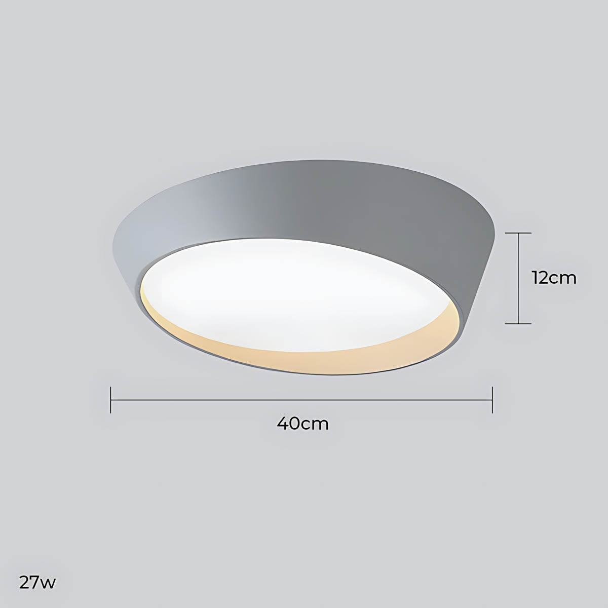 Langford Vessel Acrylic Ceiling Light — gallery image 15
